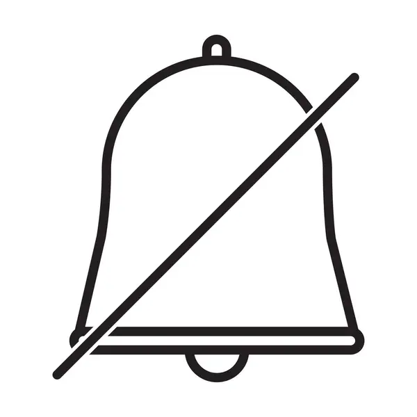 Beyaz arkaplanda bildirim simgesi vektörü