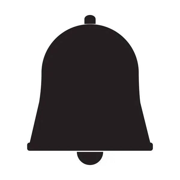 Beyaz arkaplanda bildirim simgesi vektörü