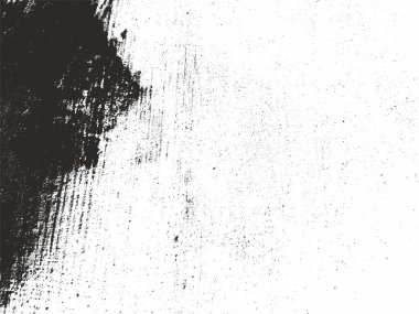 Soyut arkaplan. Monokrom dokusu. Görüntü siyah ve beyaz tonları içerir. Grunge dokuyu kaplar. İnce yarım tonlu grunge kentsel doku vektörü. Derinden örtülmüş doku. Soyut vektör gürültüsü. Küçük enkaz ve toz parçacıkları.