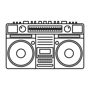 Logo ve Fazlası için Klasik Radyo Simgesi