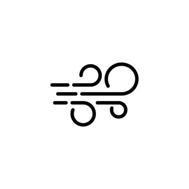 Rüzgar simgesi. Hava simgesi