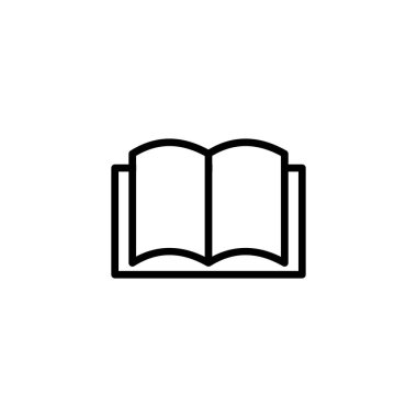 Kitap ikonu vektörü. Kitap,