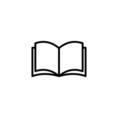 Kitap ikonu vektörü. Kitap,