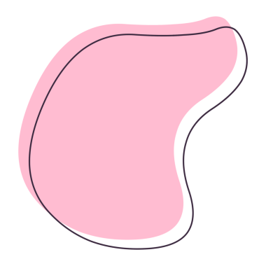 Kopyalama alanı olan soyut renkli arkaplan. Şirin damlacık çizimi