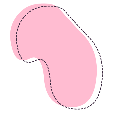 Kopyalama alanı olan soyut renkli arkaplan. Şirin damlacık çizimi