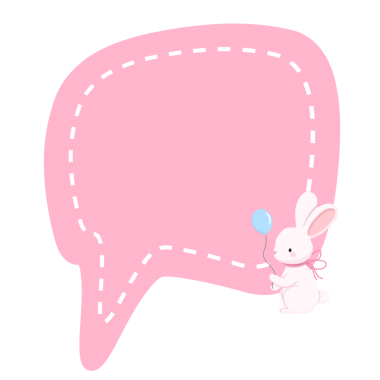 Tavşanlı konuşma balonu