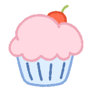 Kek ikonu vektör illüstrasyonu