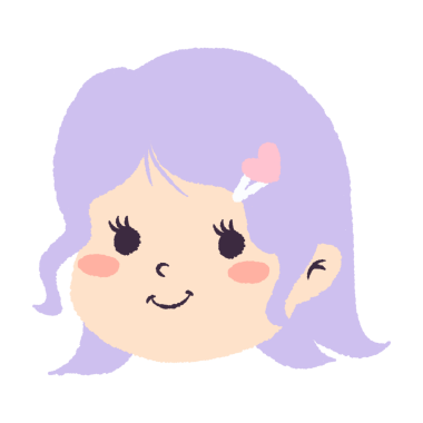 İzole kız çizgi film tasarım