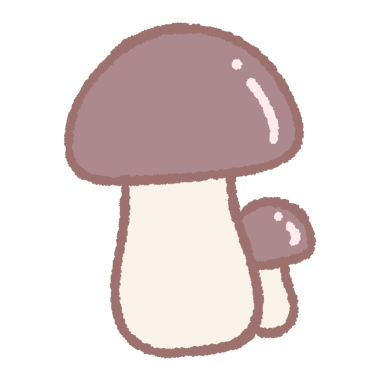 Tatlı mantar, illüstrasyon, beyaz arkaplanda vektör.