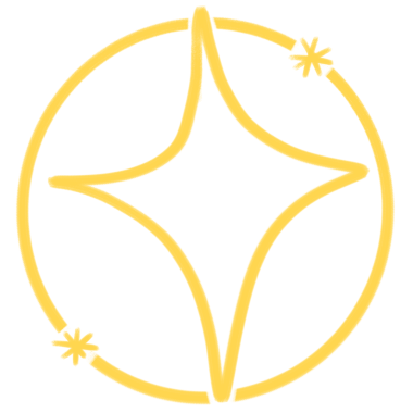 Doodle altın ikon illüstrasyonu 