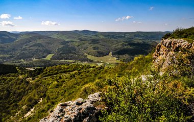 Mangup-Kale Platosu, Kırım, Ukrayna.