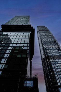 Şehirdeki modern mimari