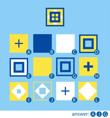 En üst kartı yapmak için sekmeleri doğru sıraya koy. Eğitici bir oyun. Çocuklar için vektör illüstrasyonu