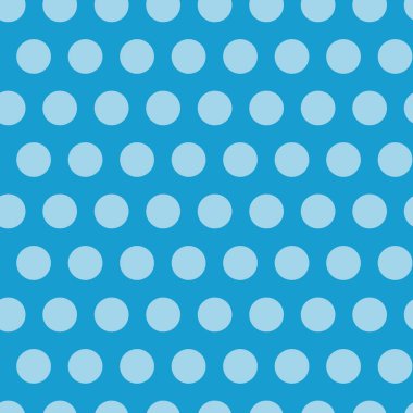 Mavi arkaplandaki mavi noktalar ev ya da mutfak dekorasyonu, yorgan ve giysi kumaşları ya da kağıt ürünleri için harikadır..