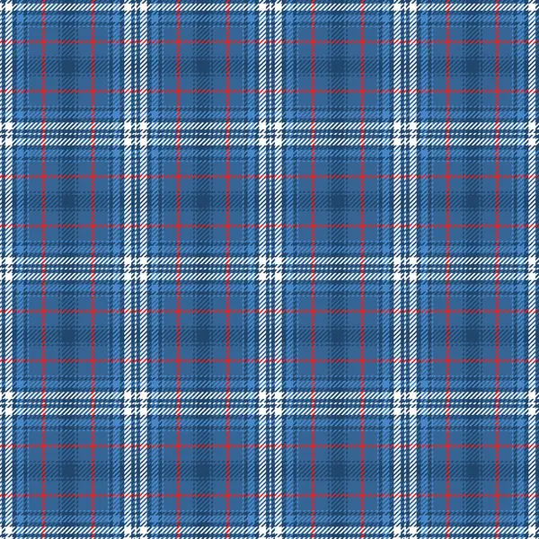 stock vector Red, white and blue plaid creating a seamless pattern print great for home decor, quilt and apparel fabrics, or paper products.