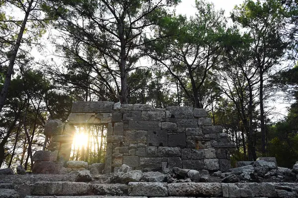 stock image Antalya Phaselis Ancient City - Antalya Phaselis Antik Kenti