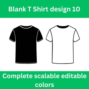  Boş tişört tasarımı 10