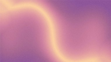 Sarı ve mor Gradyanlı soyut arkaplan, gürültü, tahıllar