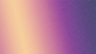 Arkaplanı turuncu, mor ve pembe renklerle bulanık. tanecikli doku