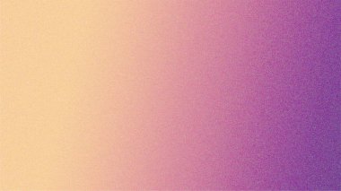 Arkaplanı turuncu, mor ve pembe renklerle bulanık. tanecikli doku