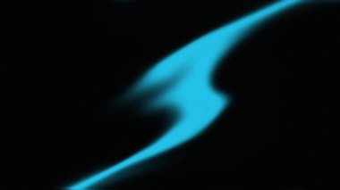 Hareket şekilleri. Mavi soyut, parlak, bulanık şekilli, değişken renk.