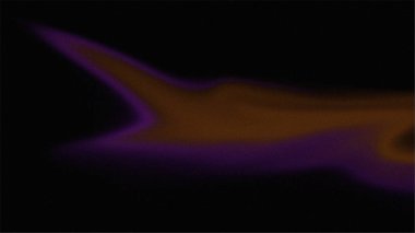 Karanlık gradyan arkaplan üzerinde parlak turuncu ve mor kıvrımlar ve poster için yumuşak kaba doku, arkaplan tasarımı