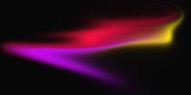 Parlak neon ışığı arka planda. Yanardöner mor hız çizgisi akışı. Sihirli kıvrımlı kıvrımlı kavram