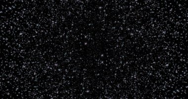 3D görüntüleme. Alan arkaplan yıldızları.