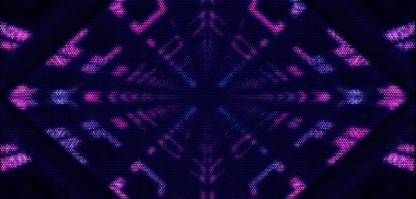 Soyut geometrik renkli grafik desenli bal peteği deseni. Vektör illüstrasyonu.