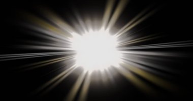 3D render. Dijital lens Flare, lens flare, ışık sızıntıları, soyut bindirmeleri arka plan.