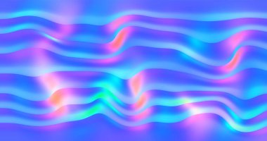 Arkaplanda parlak mavi ve turkuaz renkli pürüzsüz soyut dalgalı çizgiler yumuşak doku ve derinliğin etkisini yaratır. Gradyan pürüzsüz eğriler görüntü dinamizmi ve modern stil verir.