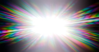 3D render. Dijital lens Flare, lens flare, ışık sızıntıları, soyut bindirmeleri arka plan.