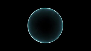 Bir bardak suyla soyut bir arkaplan