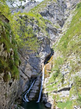 Dağların güzel şelalesi