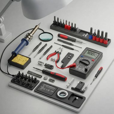 Elektronik bileşenlerin 3 boyutlu oluşturulması