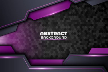 Soyut Modern Arkaplan Mor