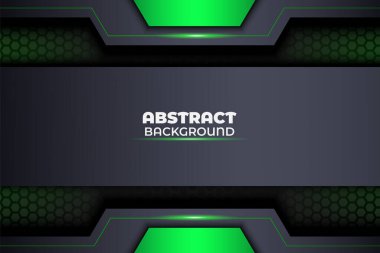 Soyut Modern Arkaplan Yeşil