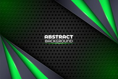 Soyut Modern Arkaplan Yeşil