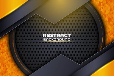 Soyut Modern Arkaplan Turuncusu