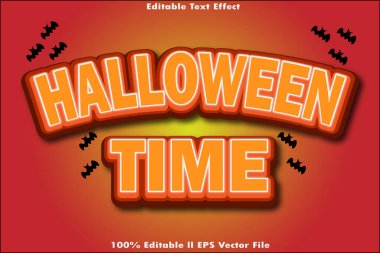 Cadılar Bayramı Düzenlenebilir Metin Efekti