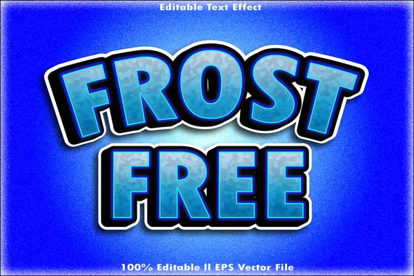 Frost Serbest Düzenlenebilir Metin Efekti