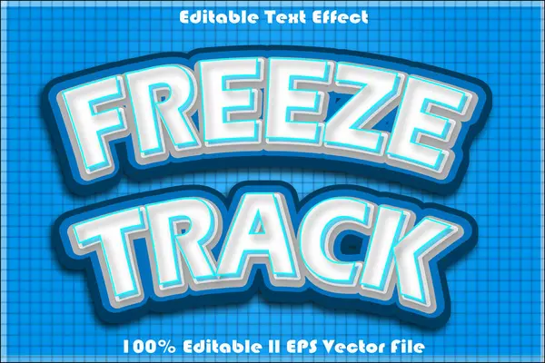 Parçayı Dondur Düzenlenebilir Metin Efekti