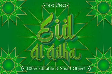 Bayram Mübarek düzenlenebilir 3 boyutlu Kabartma Modern biçimi