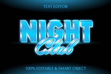 Gece kulübü 3 boyutlu kabartma neon tarzı