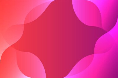 Kırmızı ve Pembe Soyut Arkaplan Biçimi
