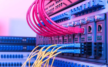 Ağ anahtarı ve ethernet kabloları, Veri Merkezi Konsepti.