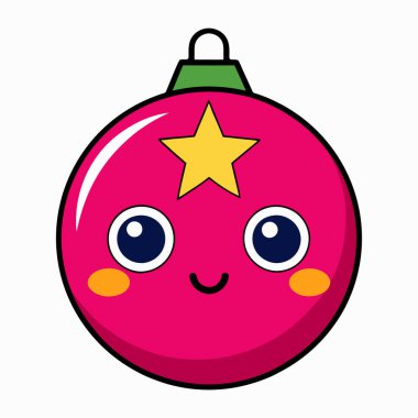 Beyaz Arkaplanda Vektör Hattı Sanat Yılbaşı Balosu