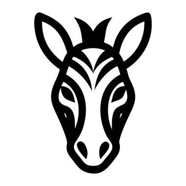 eşşek simgesi, basit vektör