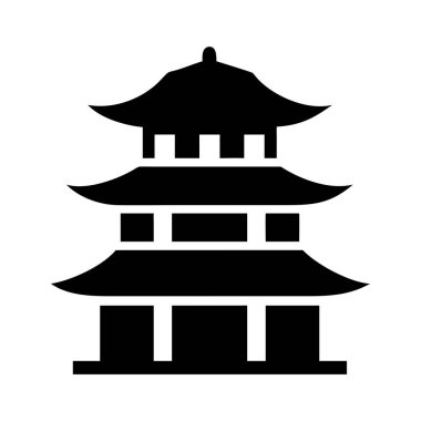 modayı izole eden pagoda simgesi