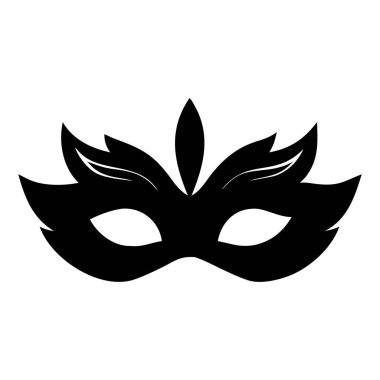 maske simgesi. vektör illüstrasyonu